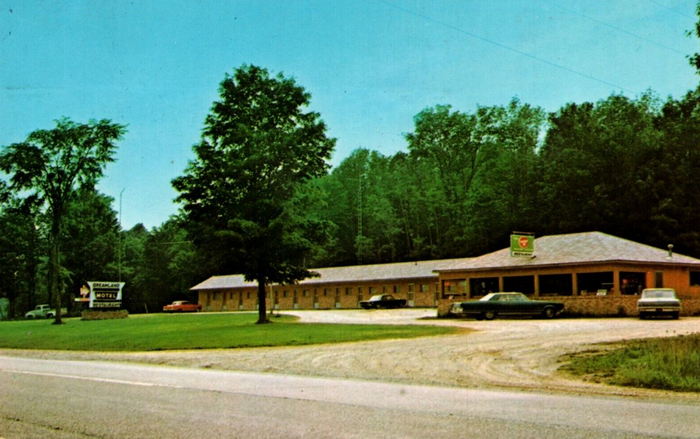 Dreamland Motel - Vintage Postcard (newer photo)